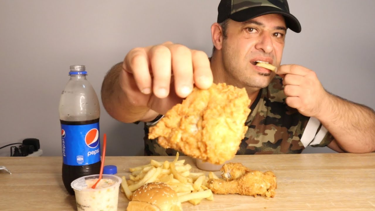 -ASMR- *KFC* 3 PIECE CHICKEN BOX