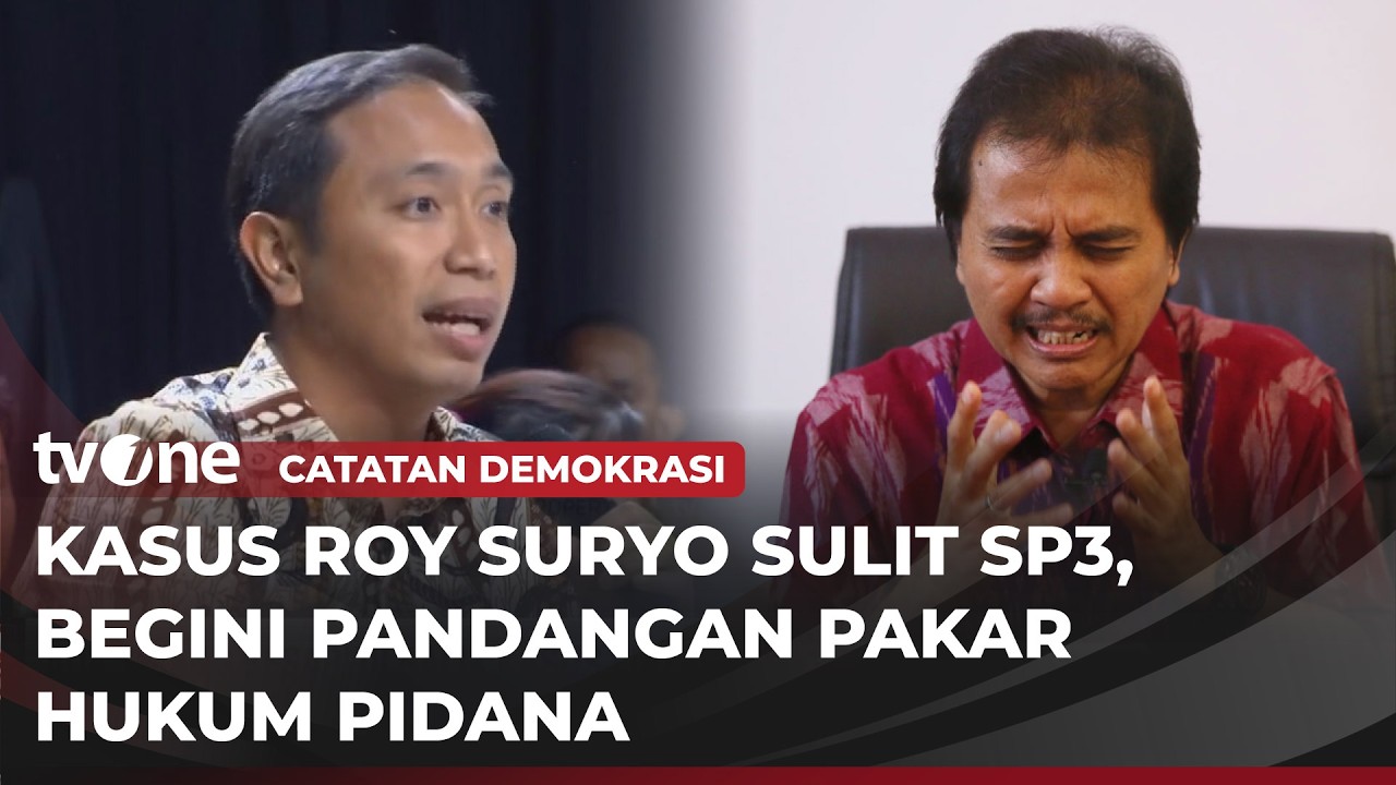 Pakar Hukum Pidana: Dalam Kasus Roy Suryo Hampir Mustahil SP3 | tvOne