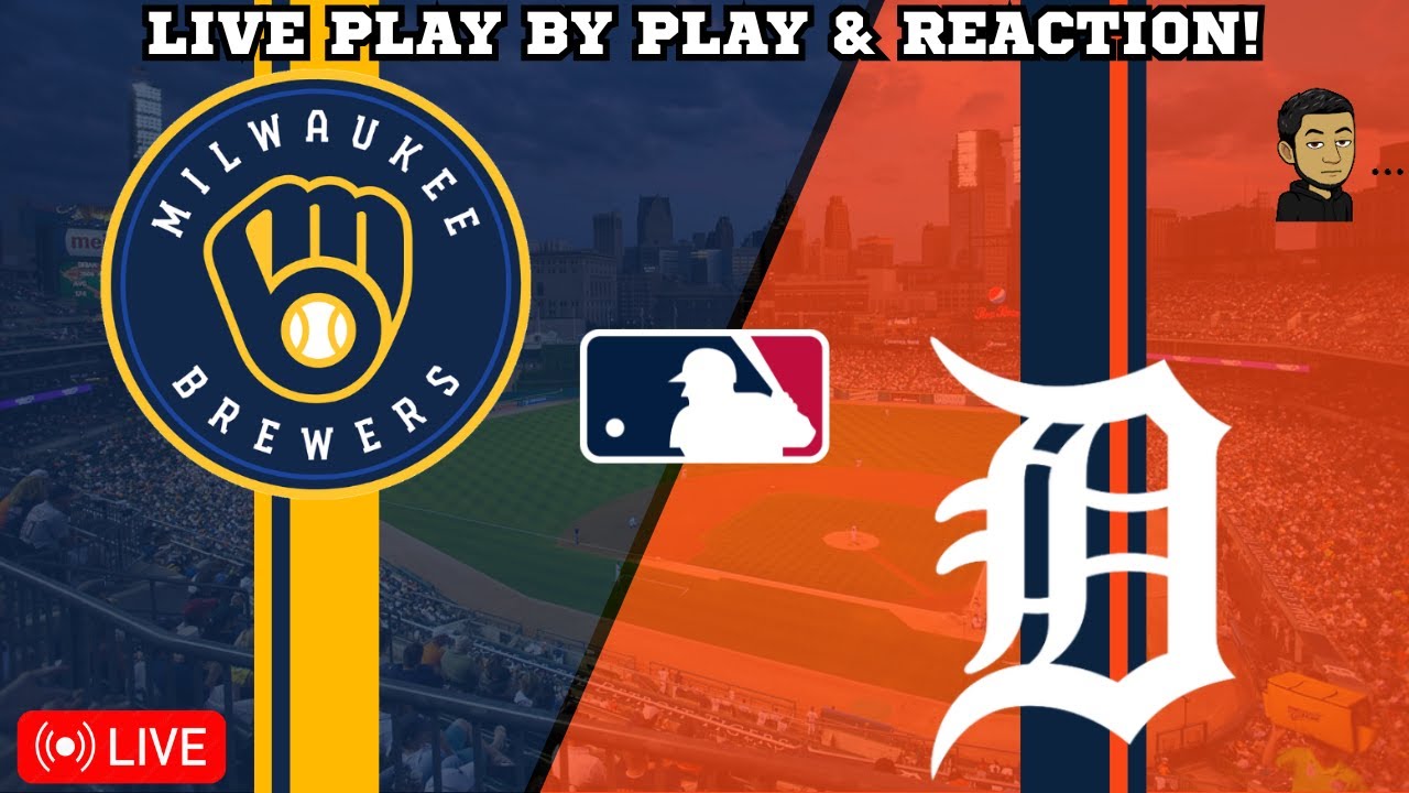 Milwaukee Brewers vs Detroit Tigers | MLB Livestream Live Radio Broadcast