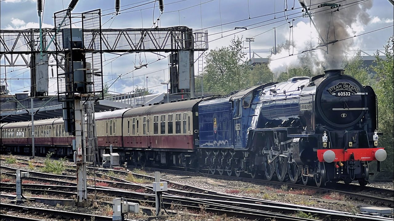 A2 60532 'Blue Peter' at Crewe & Carlisle - The Lakes Express - 09/09/2025