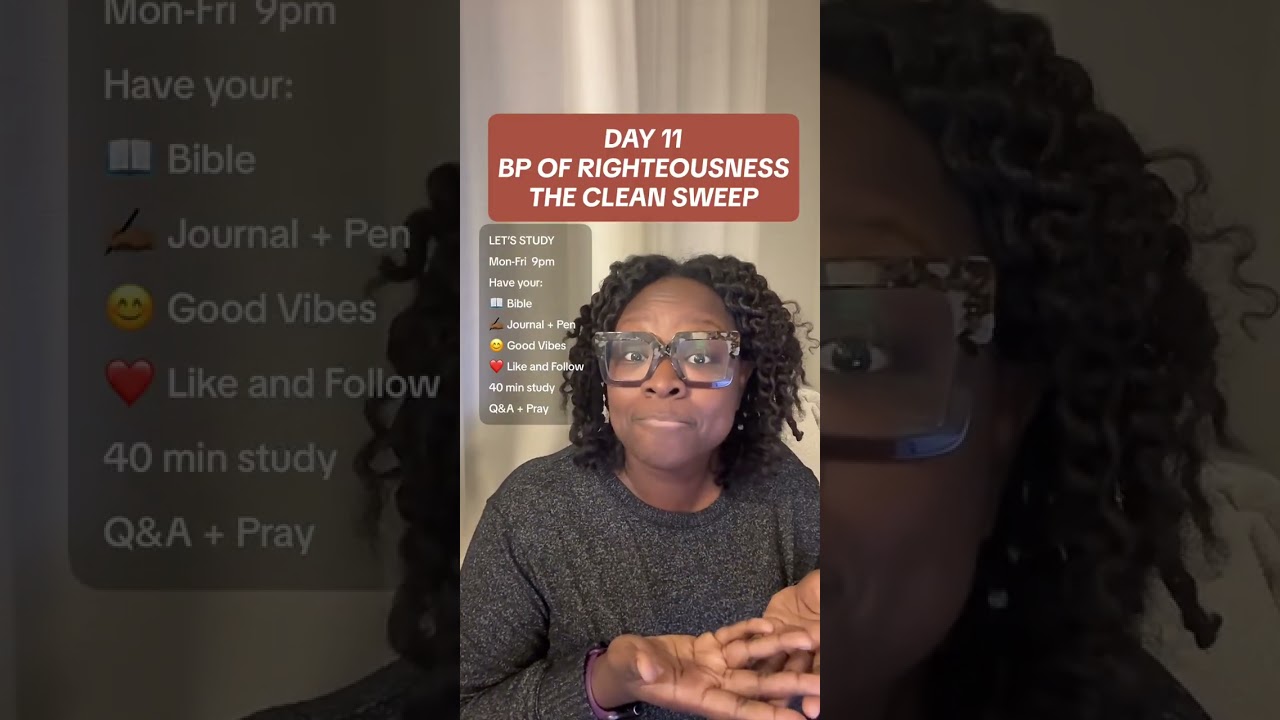 DAY 11 - THE CLEAN SWEEP