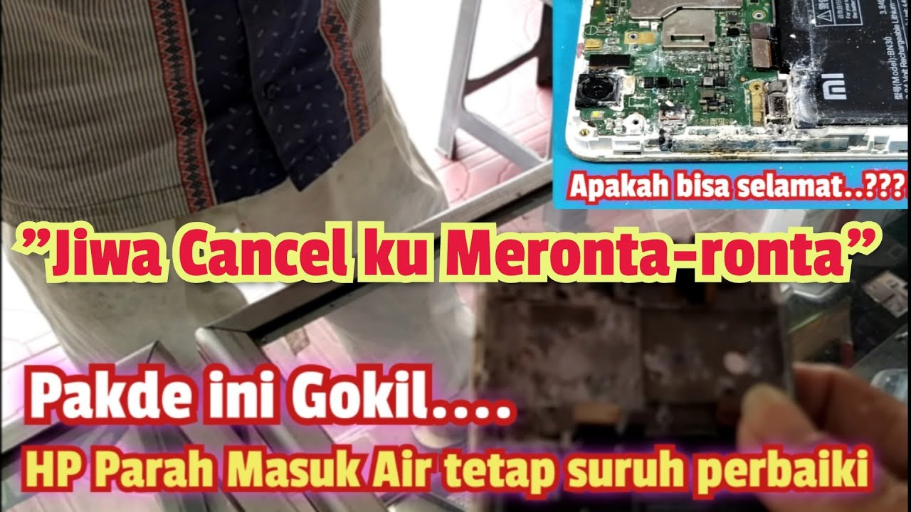 HP Redmi 4A masuk air parah masih tetap diperbaiki#TeksoVlog