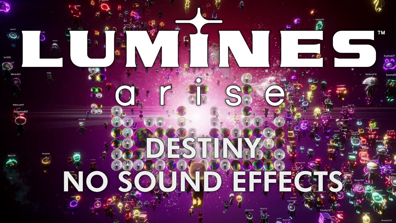 Lumines Arise - Destiny (Only Human Medley) - Gameplay with NO SOUND EFFECTS