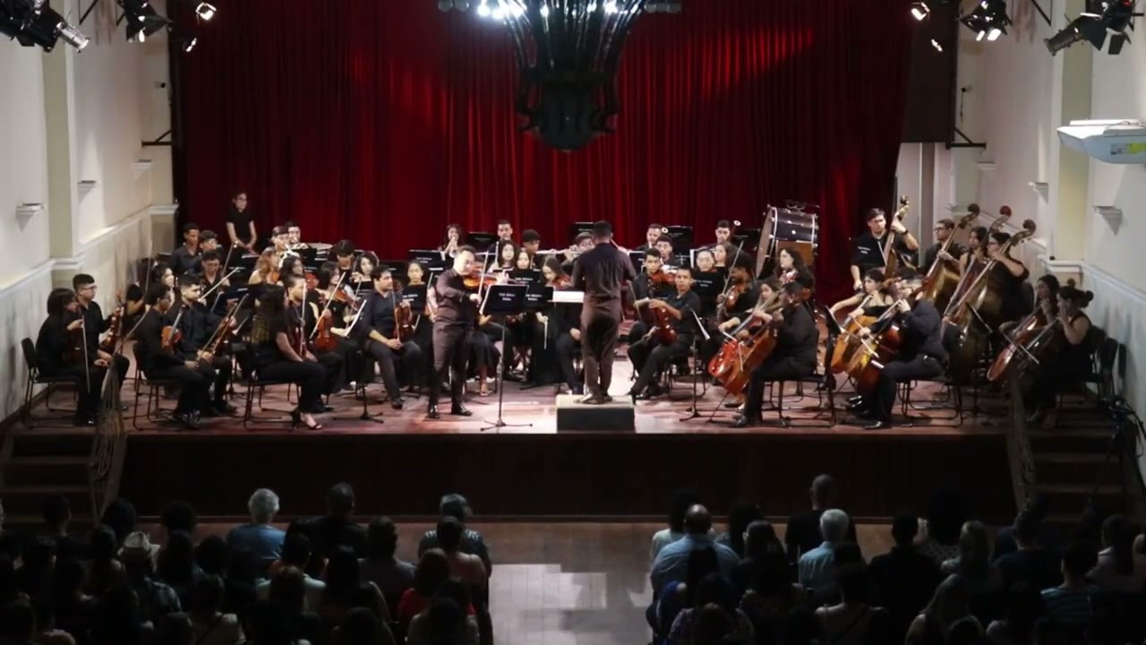Concerto para Violino e Orquestra nº1 (M. Bruch) - Solista Fábio Santos  Orquestra Jovem Vale Música