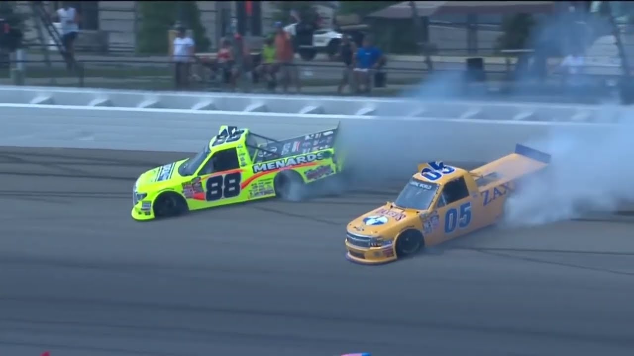 NASCAR Synchronized Crashes