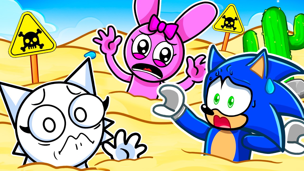 SPRUNKI vs QUICKSAND in Roblox!