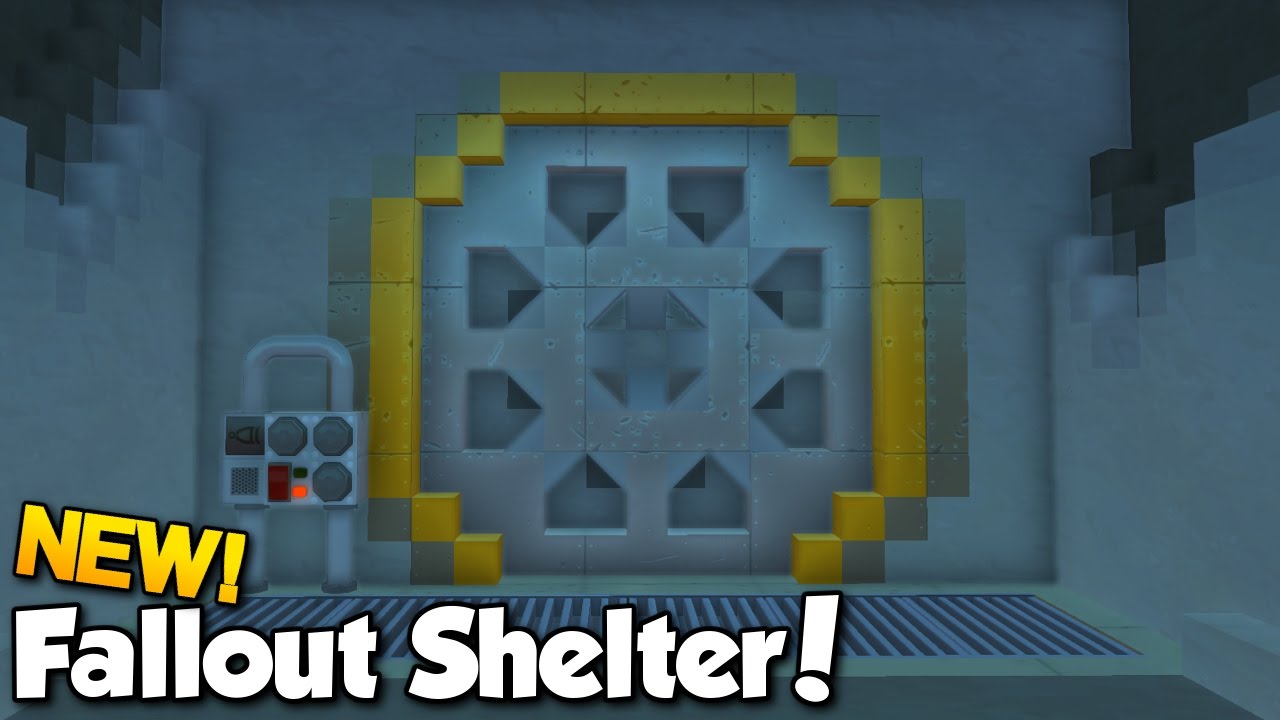 New Fallout Shelter! - Scrap Mechanic Fallout Shelter Project [Ep.1]