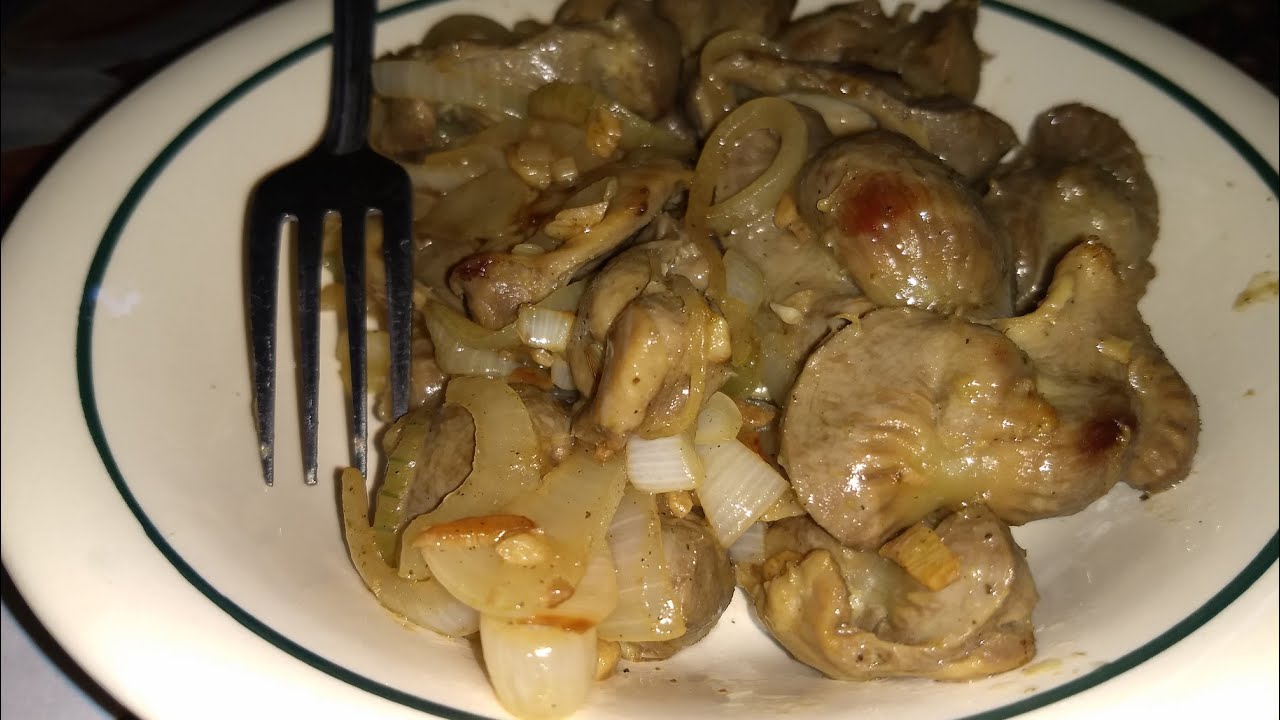 Mollejas encebolladas