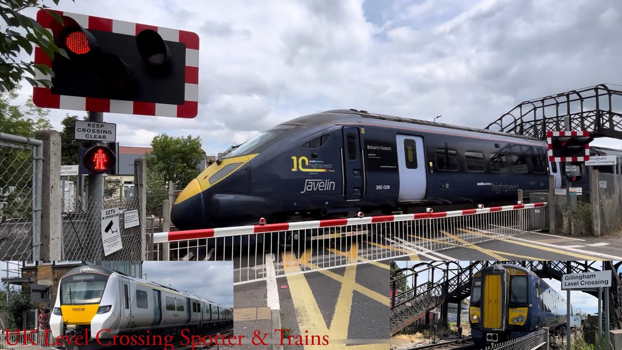 10 Minutes at Gillingham Level Crossing, Kent