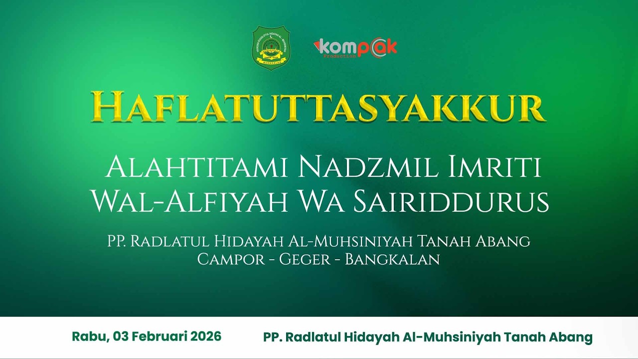 Live Streaming. Haflatuttasyakkur