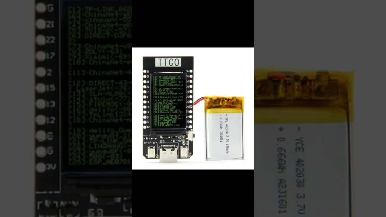 TTGO ESP32 T display