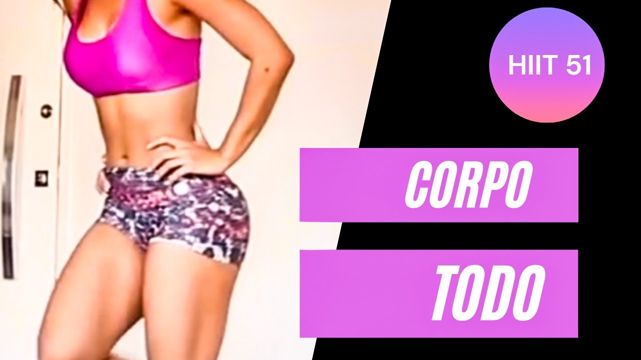 Treino INTENSO pra acelerar a QUEIMA de gordura e TONIFICAR o corpo todo em casa