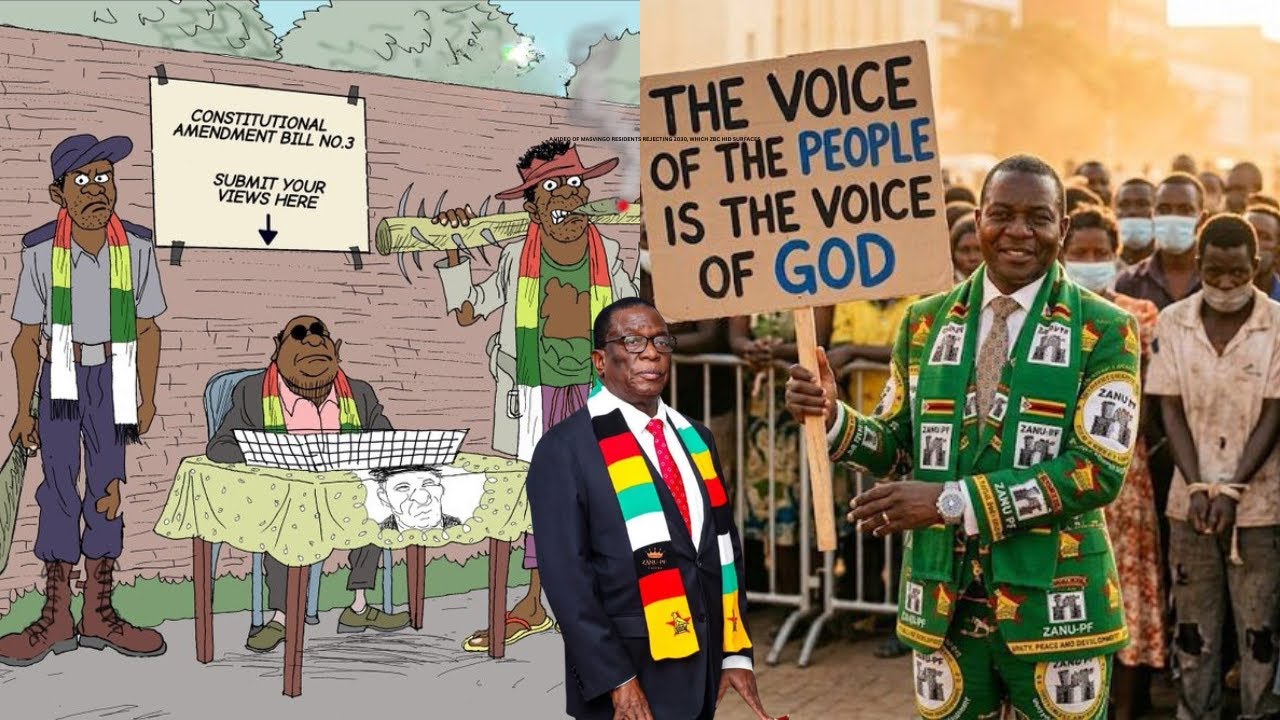 A VIDEO OF MASVINGO RESIDENTS REJECTING 2030 AMENDMENT, WHICH ZBC HID SURFACES
