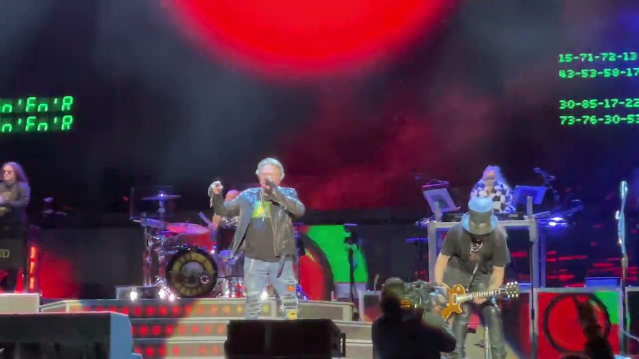Guns N Roses - Coma - Live @ Adelaide Oval Australia 29/11/22 @BREAKDANCER71
