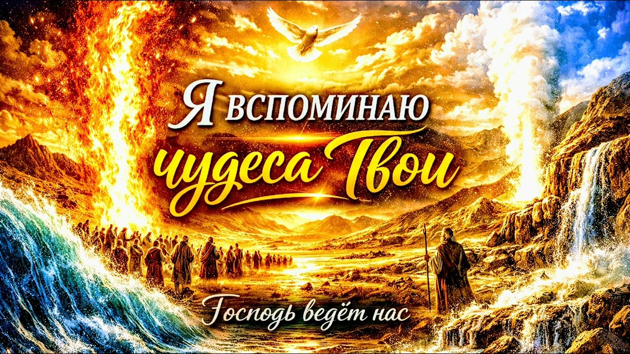 ✨Я вспоминаю чудеса Твои — Господь ведёт нас | 🎼Христианское поклонение🙏