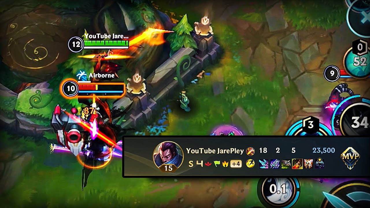 TOP YASUO SERVER INSANE CARRY🐲 WILD RIFT
