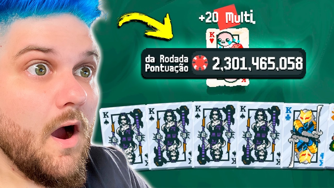 CHEGANDO NOS BILHÕES SÓ COM CARTA ALTA | Balatro