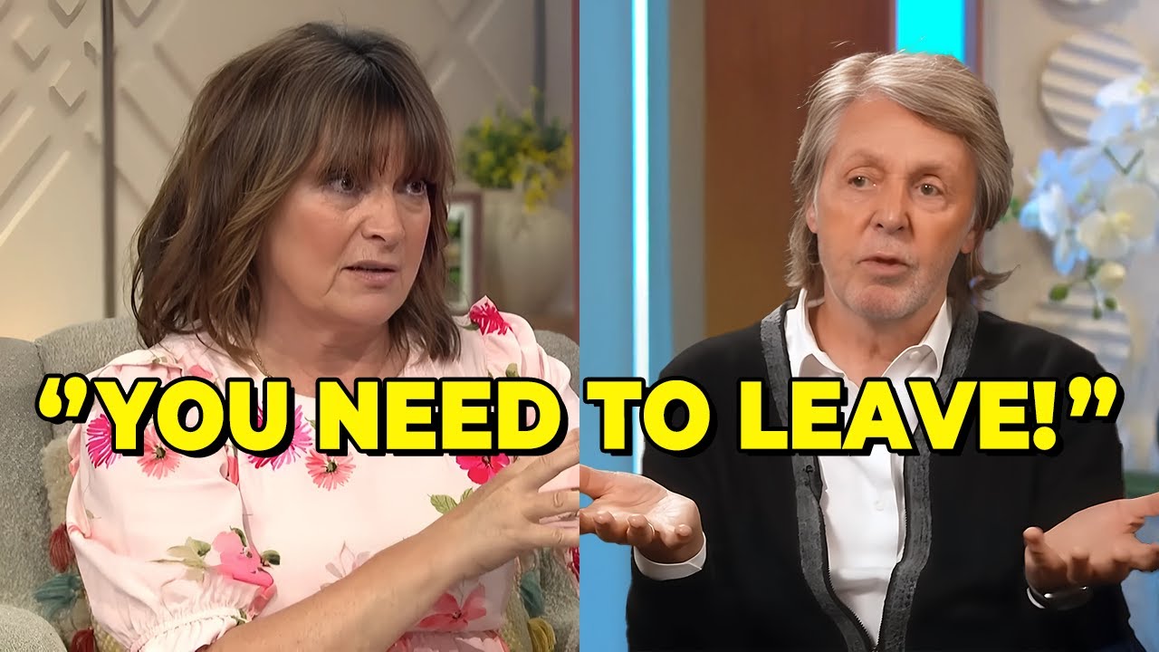 Paul McCartney Kicked Off Lorraine Kelly’s Show After Heated Argument