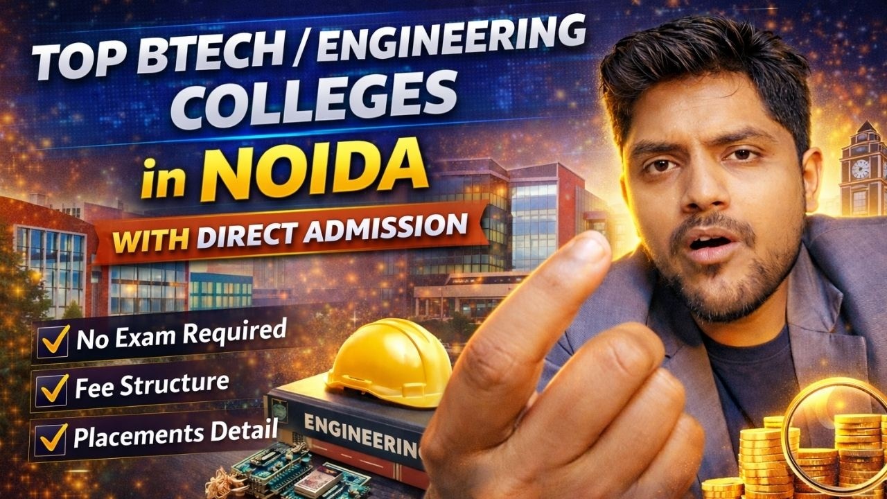 Top BTech / Engineering Colleges in Noida with Direct Admission 2026 🔥