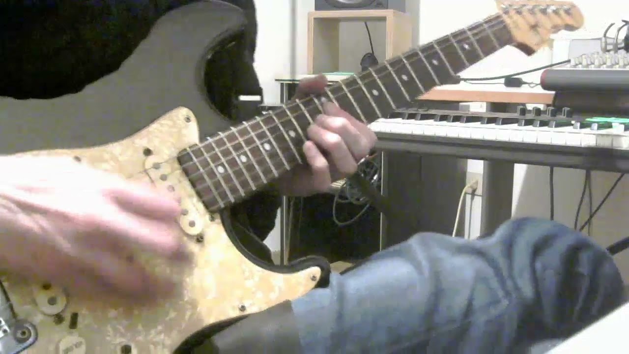 SIMPLE MINDS She's A River Guitar Chops