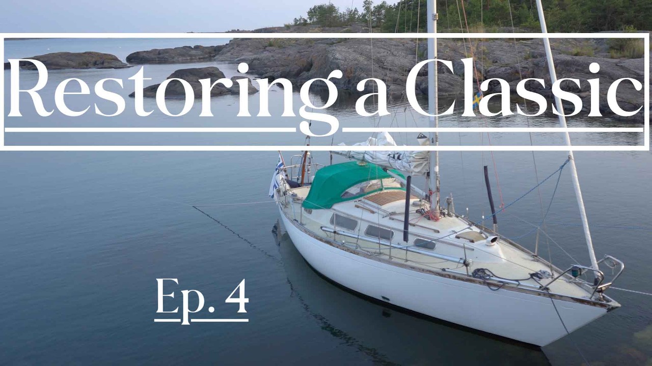 Sailing our project sailboat to Finland (Beatrice # 4)