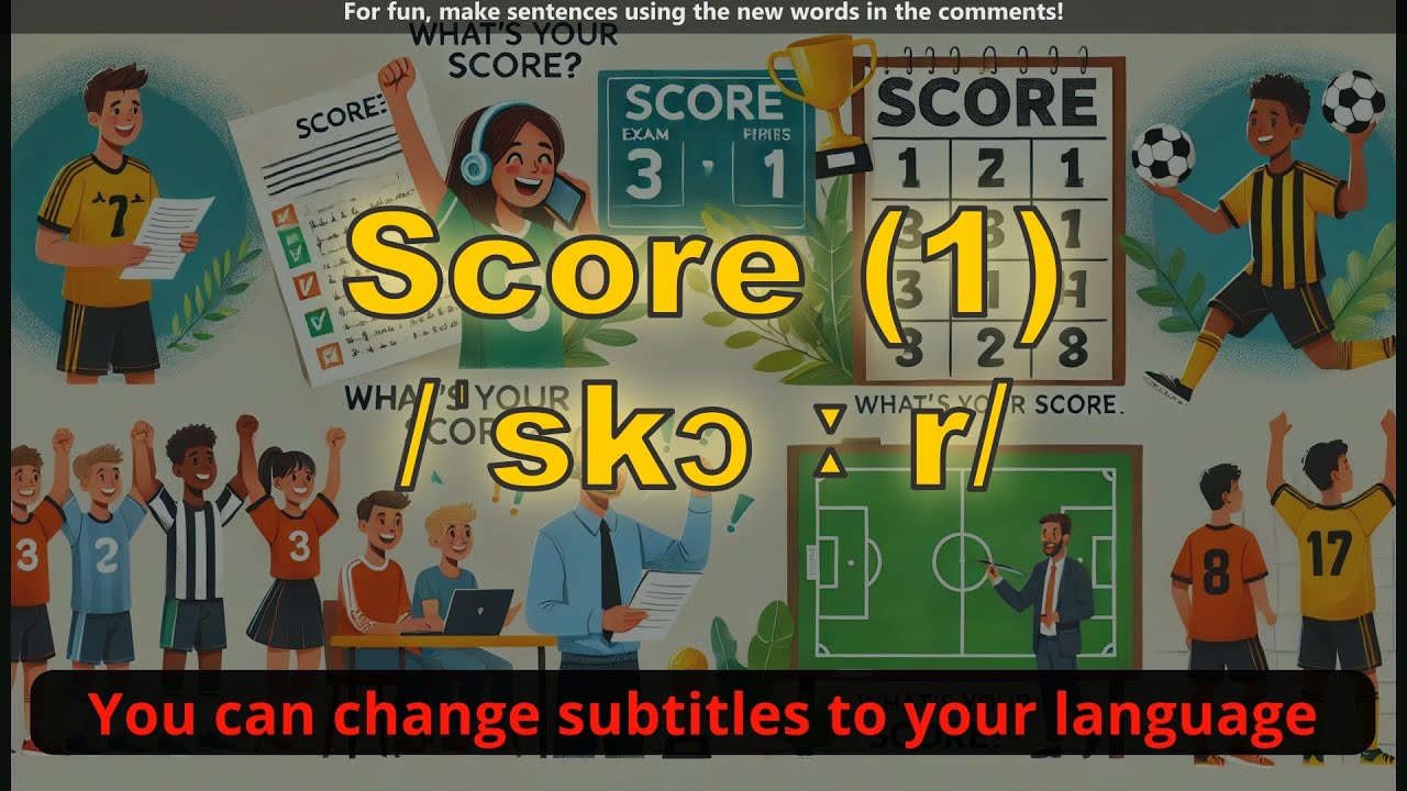 [n] Score meaning (points) with 5 examples