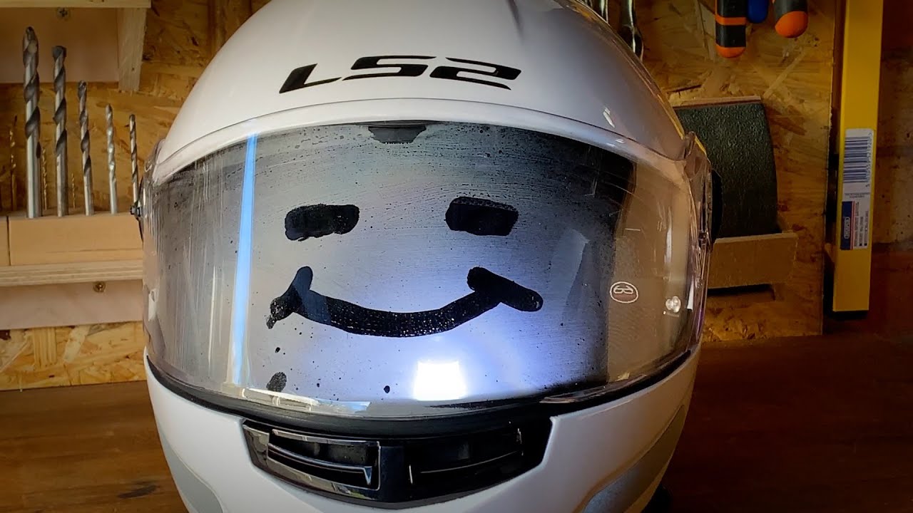 Installing Pinlock Insert on LS2 Strobe Helmet