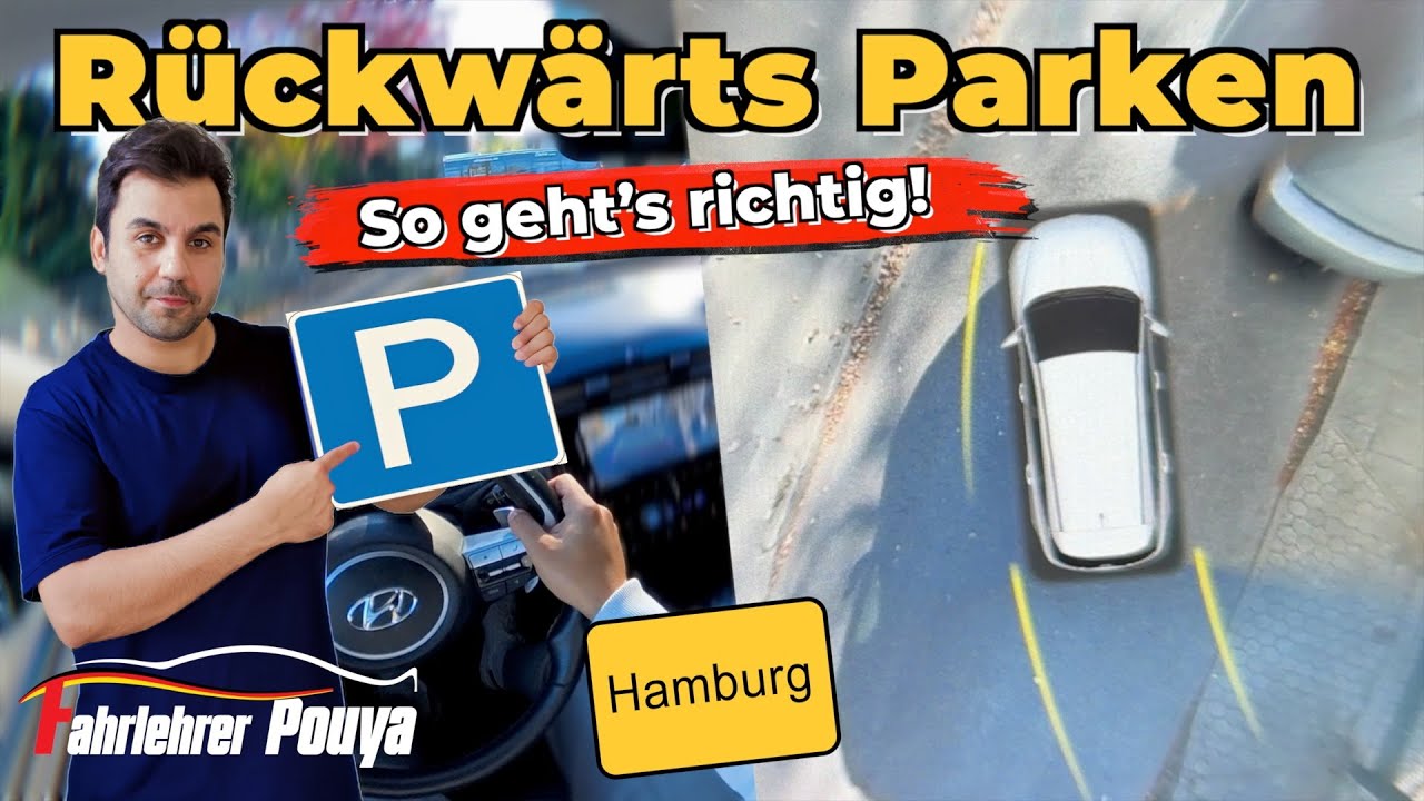 So geht Rückwärts Parken richtig! | Kamera & Spiegel erklärt