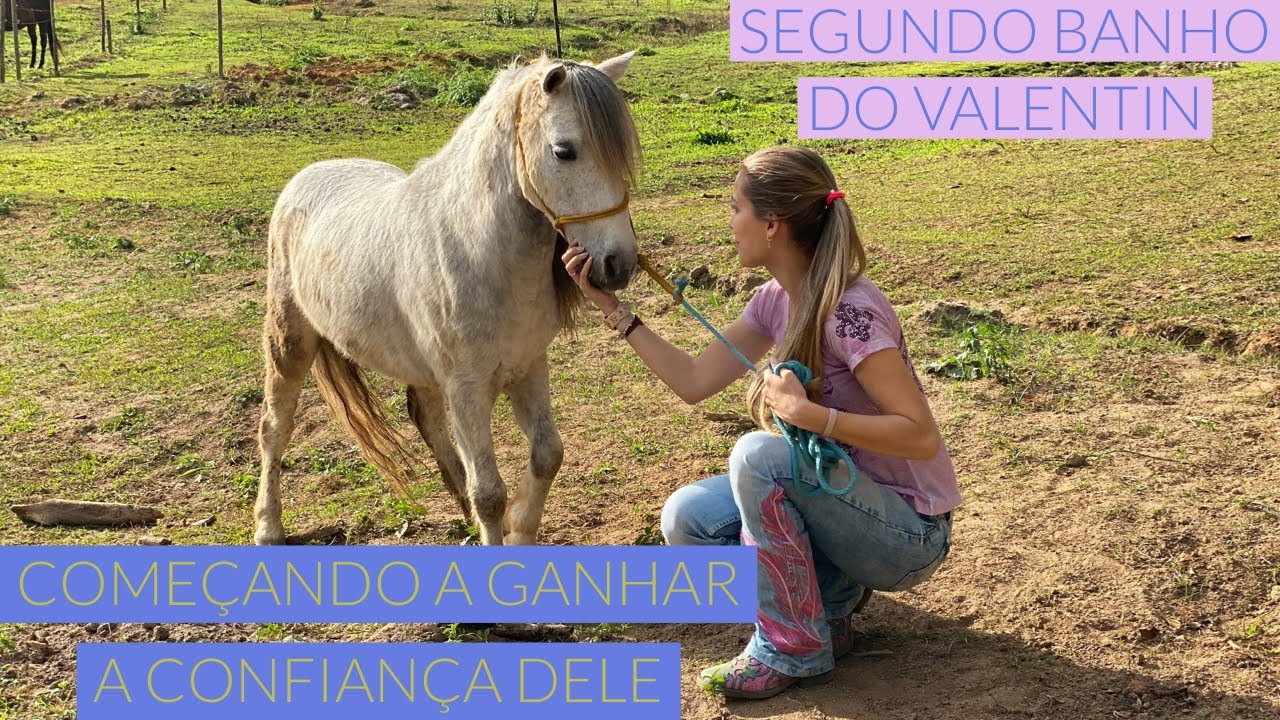 VALENTIN: VERMIFUGANDO E AMANSANDO MEU PÔNEI