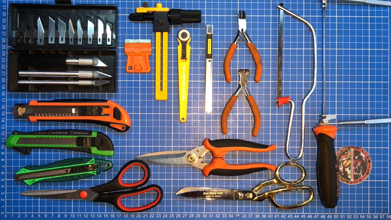 🔴 Herramientas de modelismo - herramientas de corte “cutter”, “exacto” - Tutorial