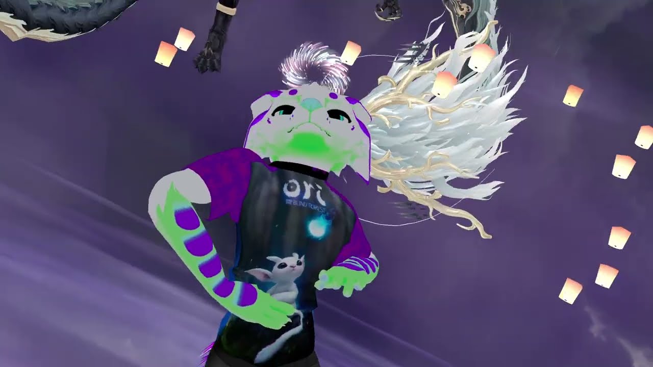 VRChat Furry dance (아이브) IVE - Blue Blood