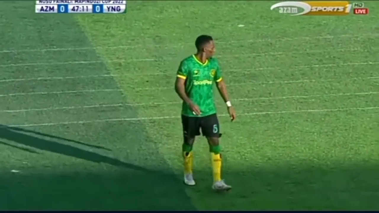 GOAL LA DICKSON JOB lenye utata YANGA VS AZAM mapinduzi cup # nusu fainal