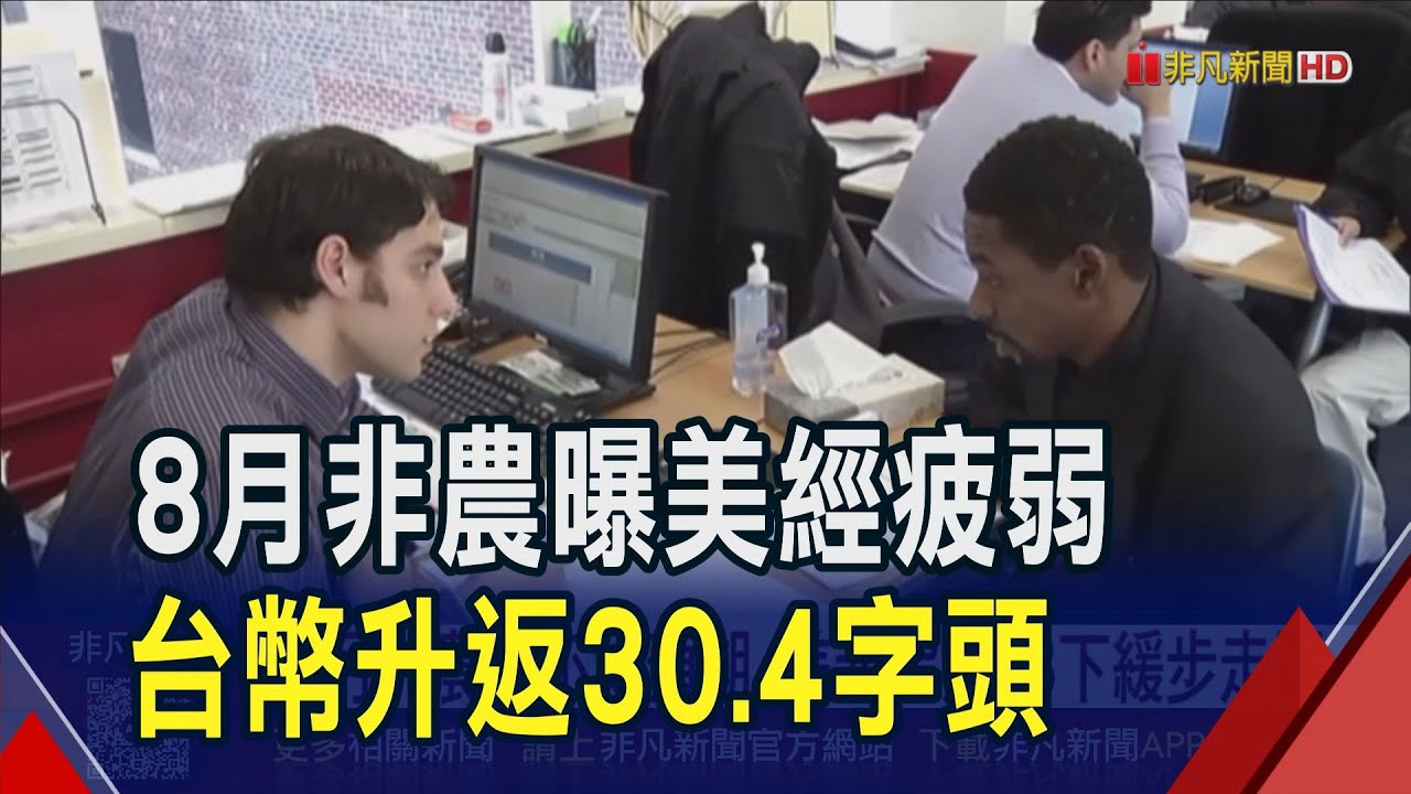 Fed降息成定局 本周美CPI恐決定降幅! 美元指數走弱跌破98 台幣尾盤才壓回30.5 美元定存新一波優惠來了&hellip;｜非凡財經新聞｜20250908