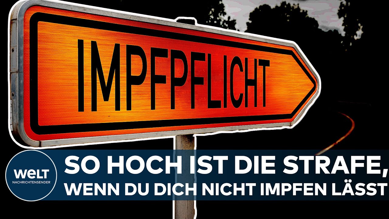 CORONA: Impfpflicht! Jetzt wird es konkret - So hoch ist die Strafe, wenn du dich nicht impfen lässt