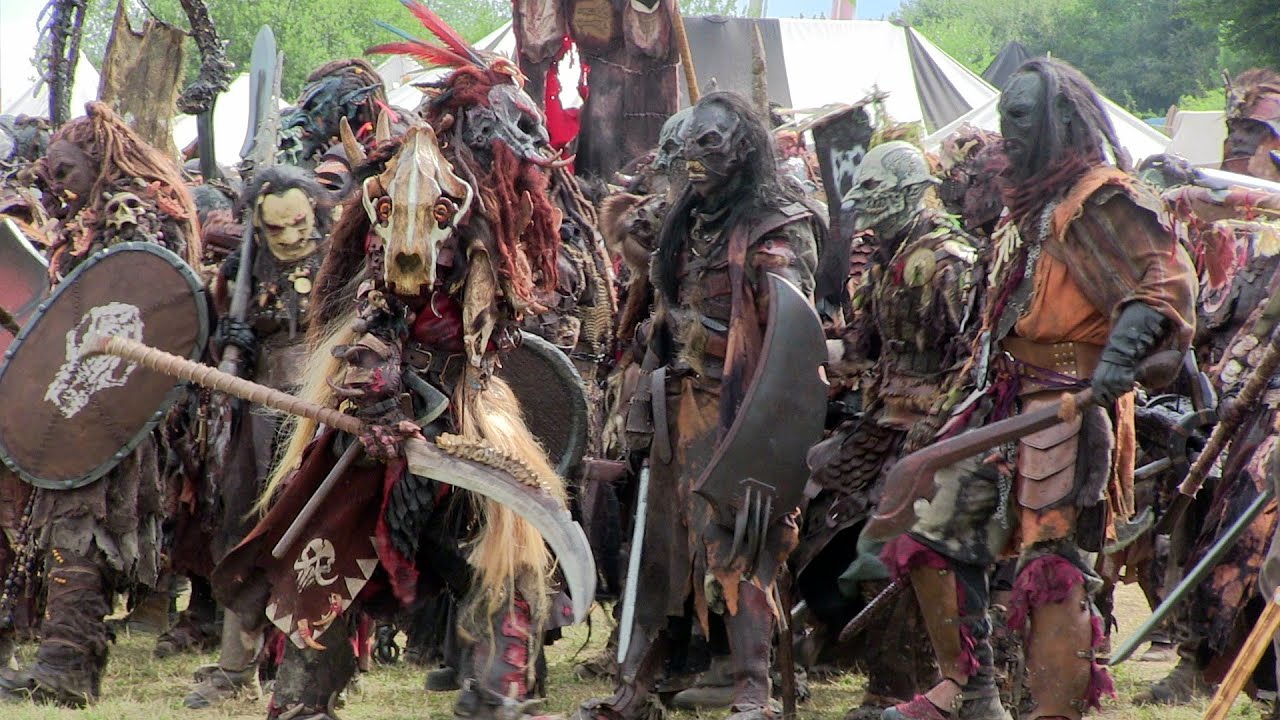 Drachenfest 2016 - Orks vor der Endschlacht und Beginn der Endschlacht