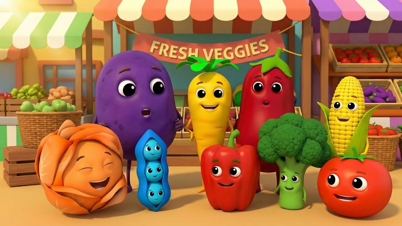 vagetabels song for Islamic Kids / Friendship Song / Kids Songs and Rhymes for Muslim