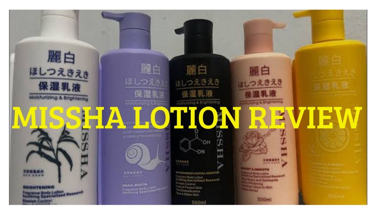ОБЗОР ЛОСЬОНА MISSHA