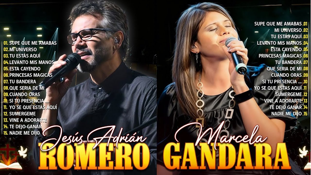 Jesús Adrián Romero, Marcela Gándara 💖 Música Cristiana 2026 Grandes Éxitos