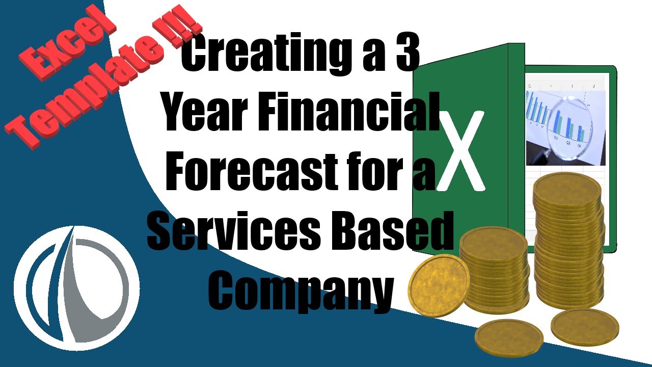 Financial Forecast - Services Business Template - Fastest way to Create a 3 Year Financial Forecast