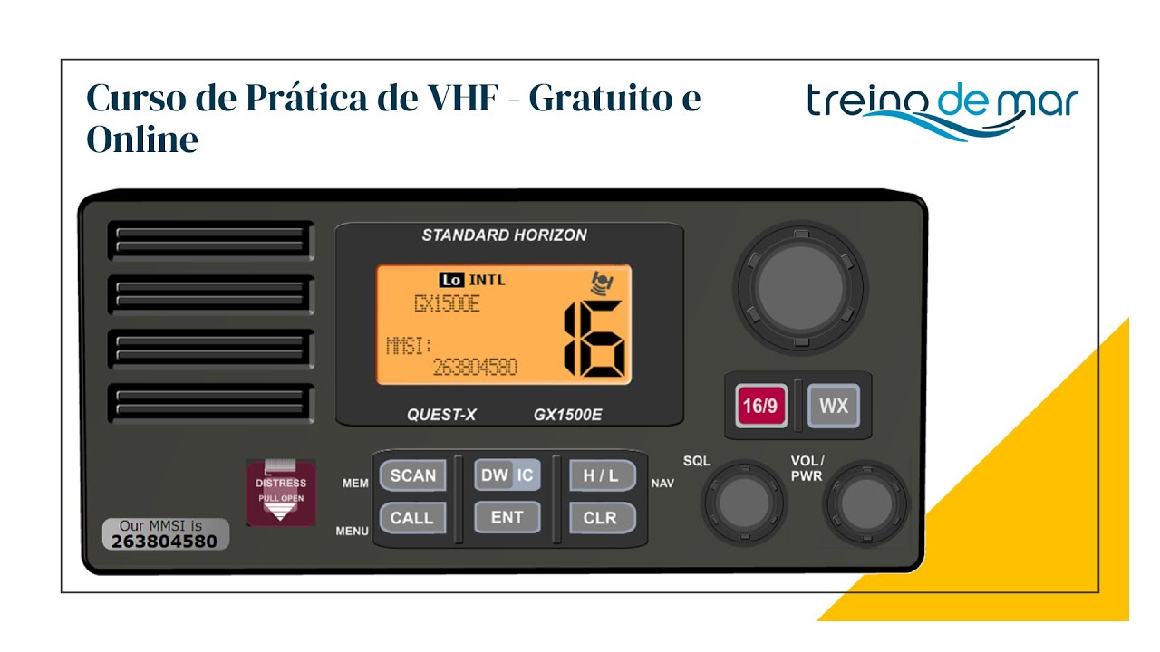 Curso de Prática de VHF – Gratuito e Online - DSC