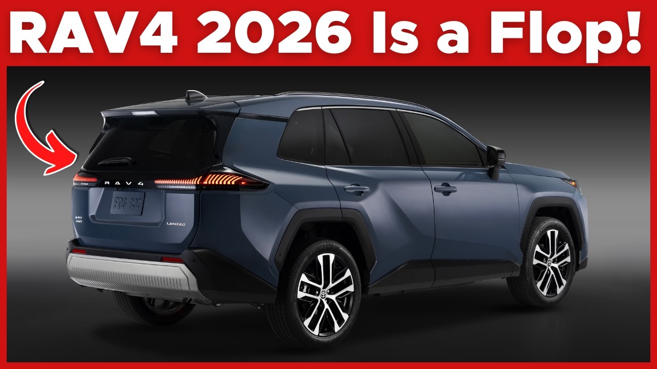 Почему Toyota RAV4 2026 года не оправдывает ожиданий?
