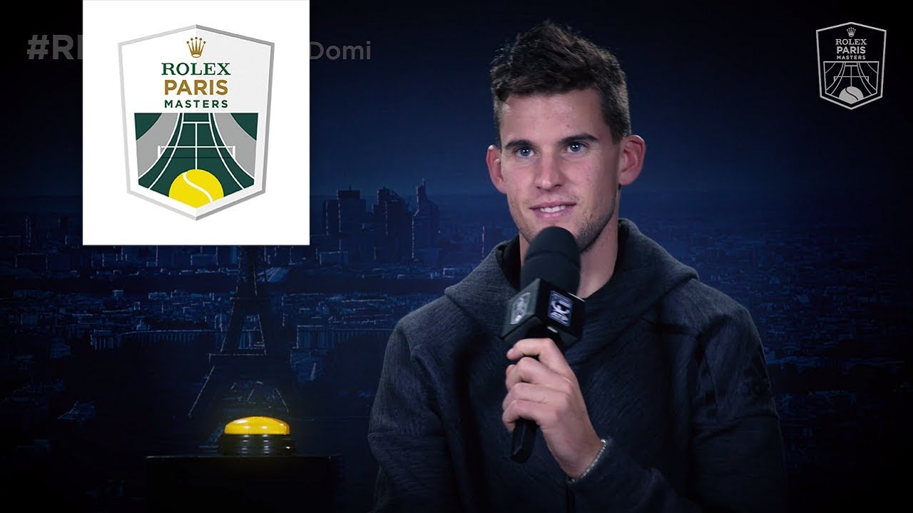 #PlayersBox : Dominic Thiem | Rolex Paris Masters 2018