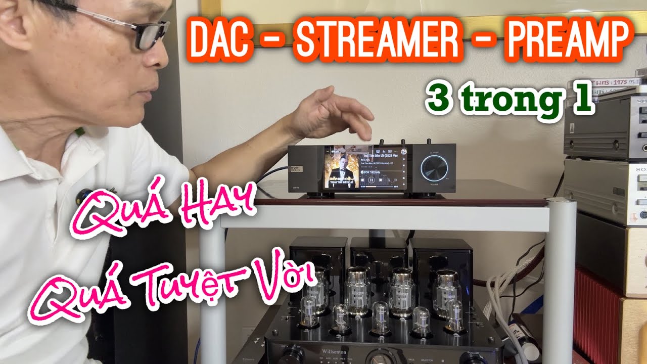 Bộ Giải Mã, Tải Nhạc Trực Tuyến, DAC, Streamer, PreAmp, EVERSOLO DMP-A6 Quá Tuyệt Vời Trong Tầm Tiền