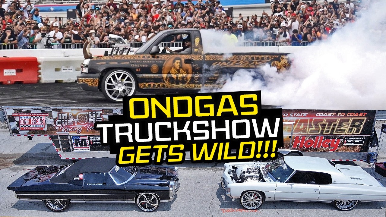 DONKMASTER ZO6 & STORM TROOPER INVADE ONDGAS TRUCK SHOW w/ FreddyLSX & ISMAL JAY | Bandas Y Trocas