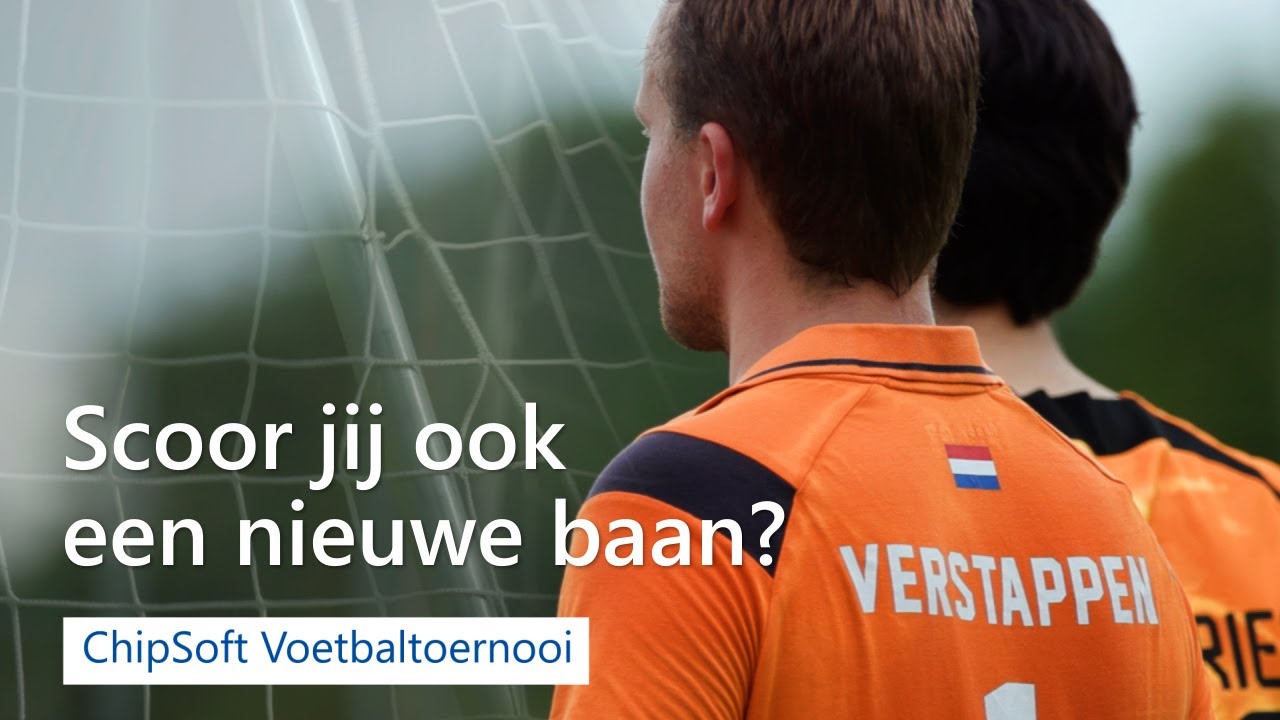 Het ChipSoft voetbaltoernooi 2024! ⚽ Wil jij een toffe baan scoren?