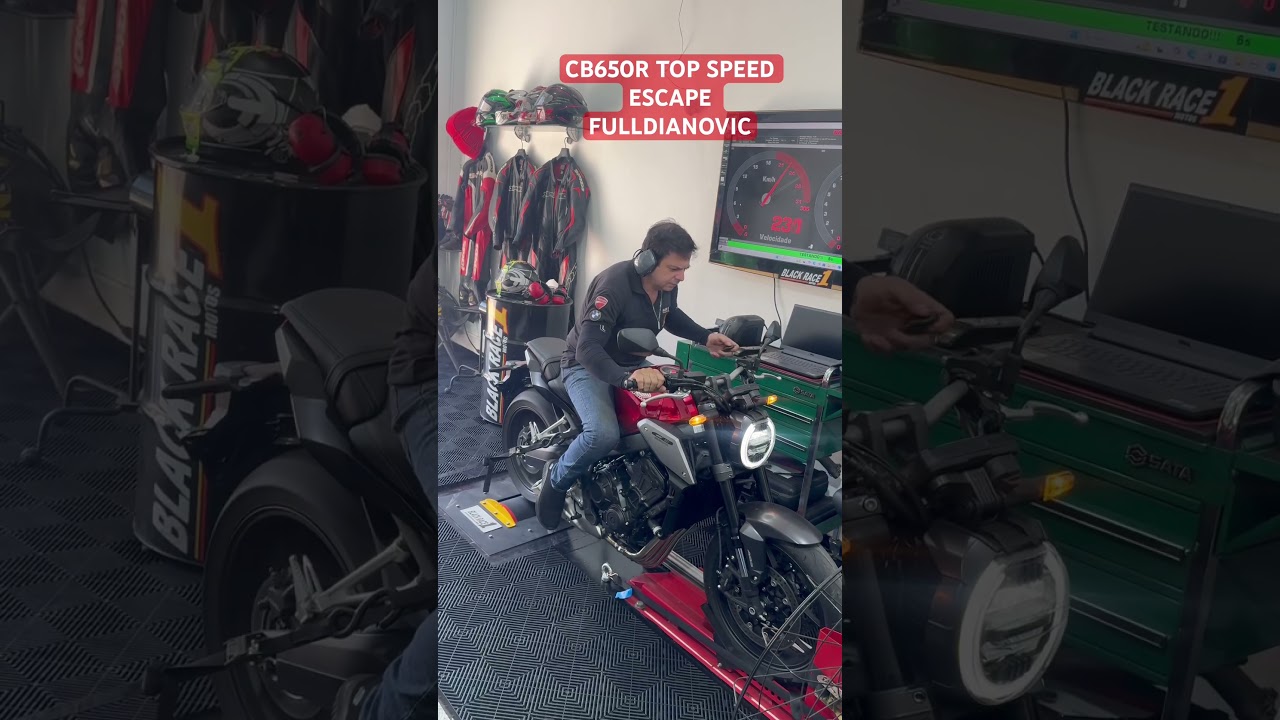 CB650R TOP SPEED ESCAPE FULLDIANOVIC ZERO BALA 🚀🏁