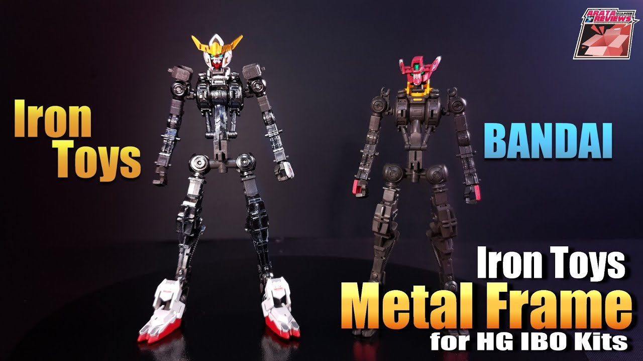 Обзор набора для модернизации рамы из металлического сплава Iron Toys 1/144 для моделей HG IBO.