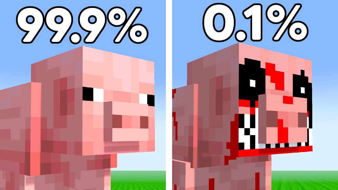 История самых редких мобов Minecraft