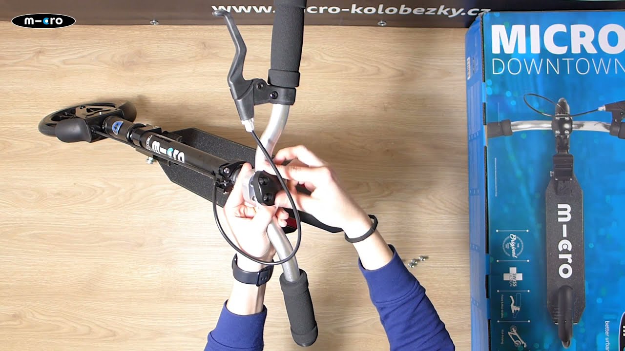 Unboxing - Koloběžka Micro Downtown Black