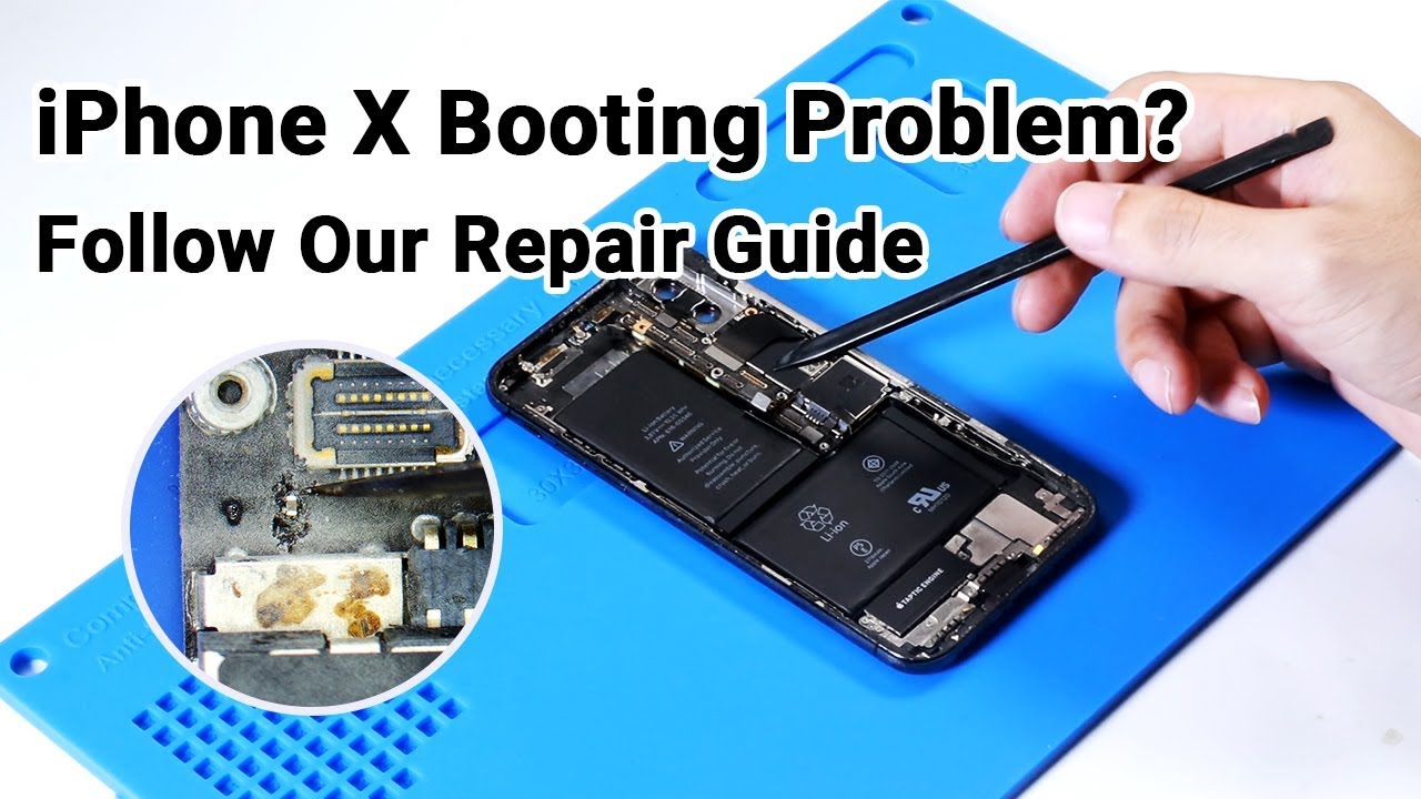 How to Fix iPhone X Won’t Boot Up | Motherboard Repair Lesson